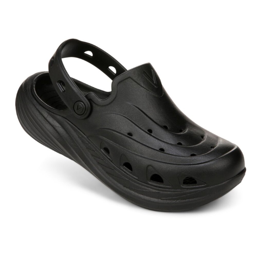 NWT Vionic Wave RX Unisex Slip-on Supportive Cushioned Comfort Clog in Black
